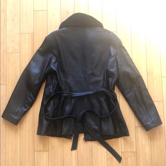 Jones New York Leather Jacket - Picture 3 of 7